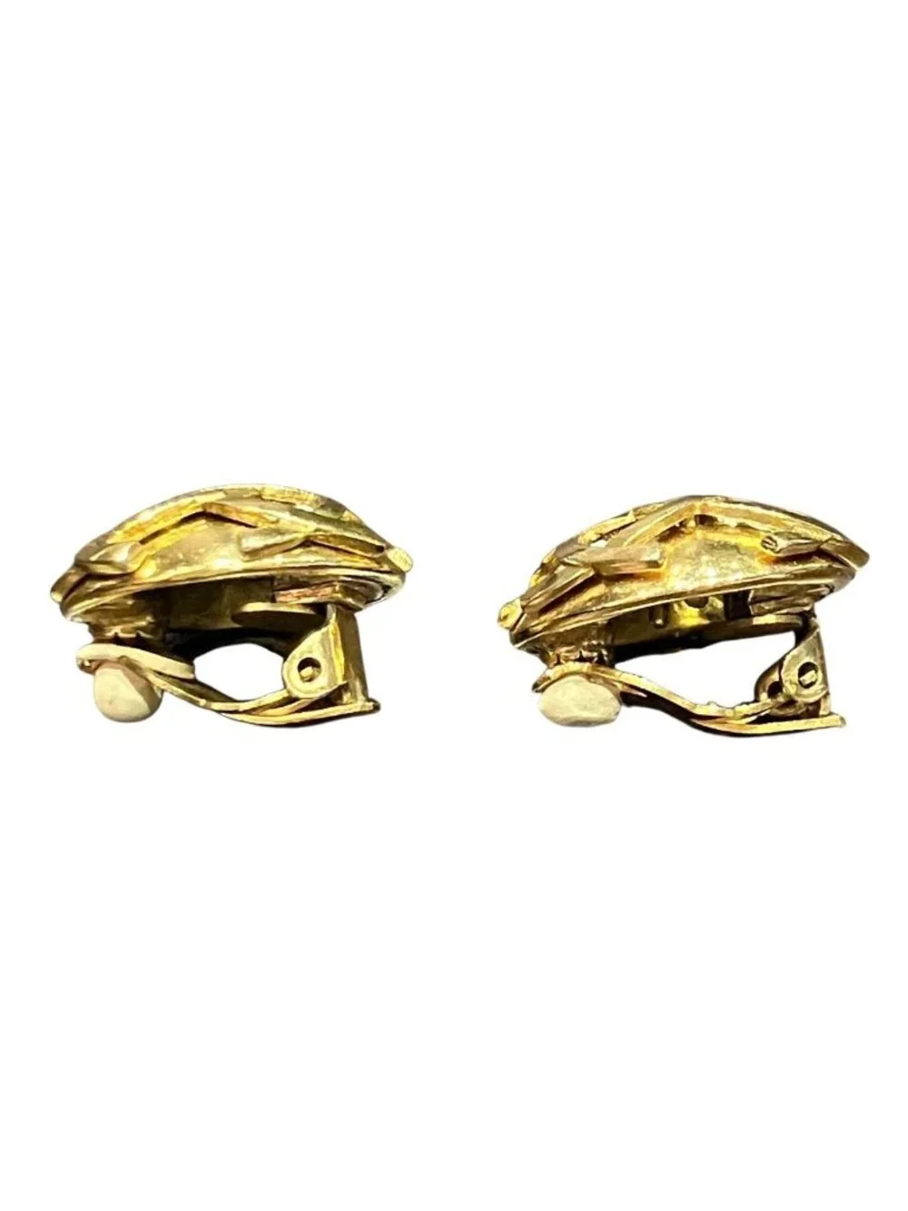 Chanel Earrings Gross Silver